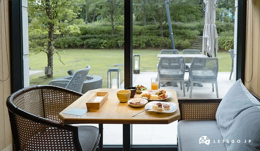 東京三井花園飯店神宮外苑東京普米爾的早餐餐廳「RISTORANTE & BAR E'VOLTA」裡面的餐點