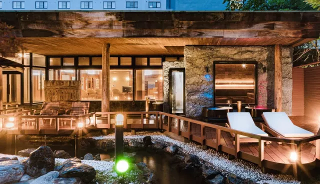 「Noboribetsu Grand Hotel 登別格蘭飯店」豐盛自助晚餐、療癒庭園溫泉：登別95折溫泉旅館 的縮圖