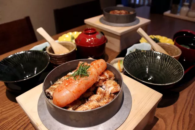 大濠鰻魚釜飯超香！愛鹹香必配明太子，原創和牛鰻魚壽喜燒鎖定福岡赤坂