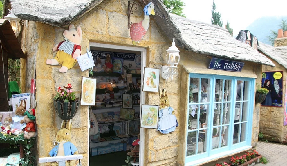 「彼得兔」專賣店外觀