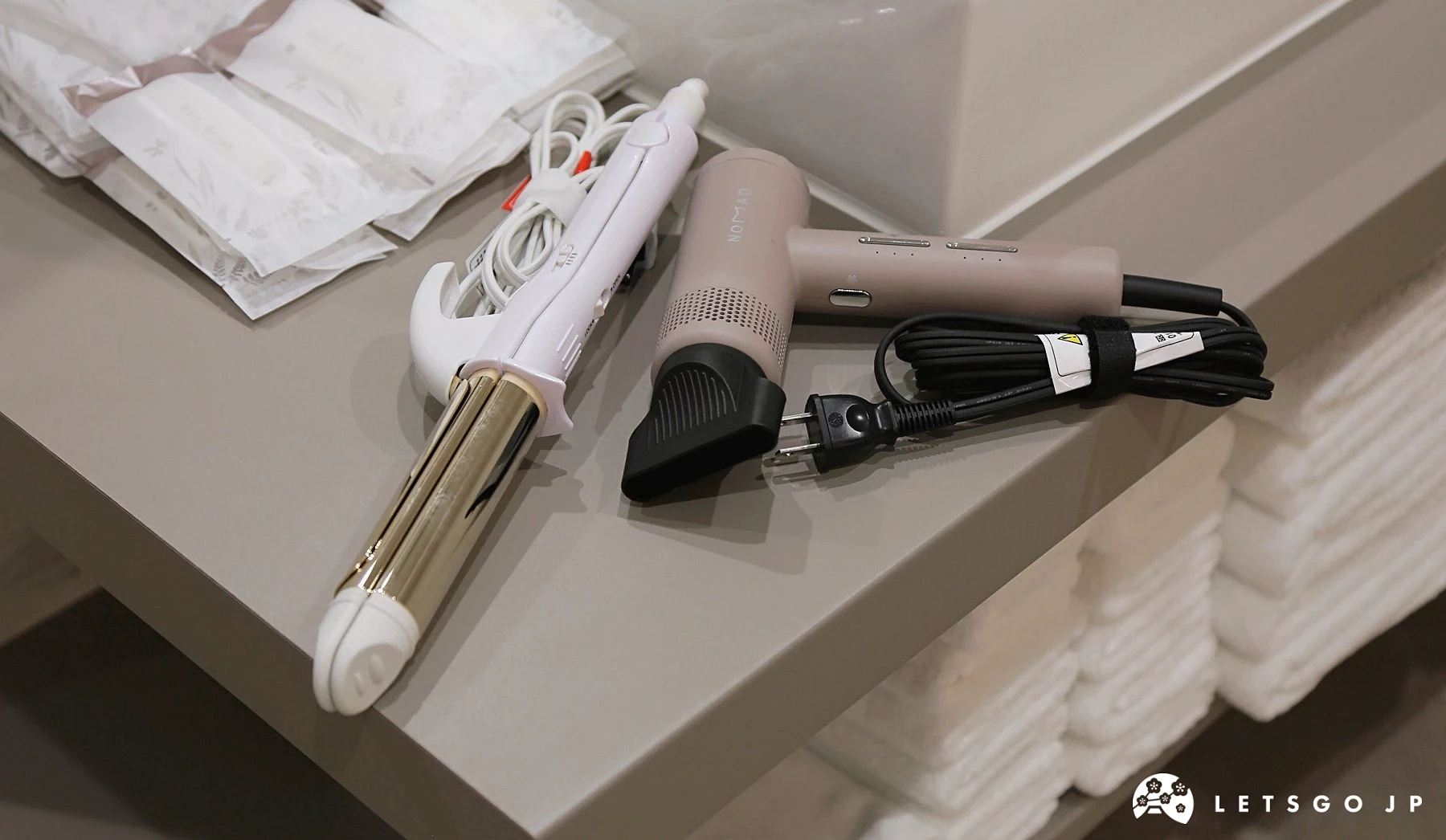 吹風機與直捲兩用整髮器