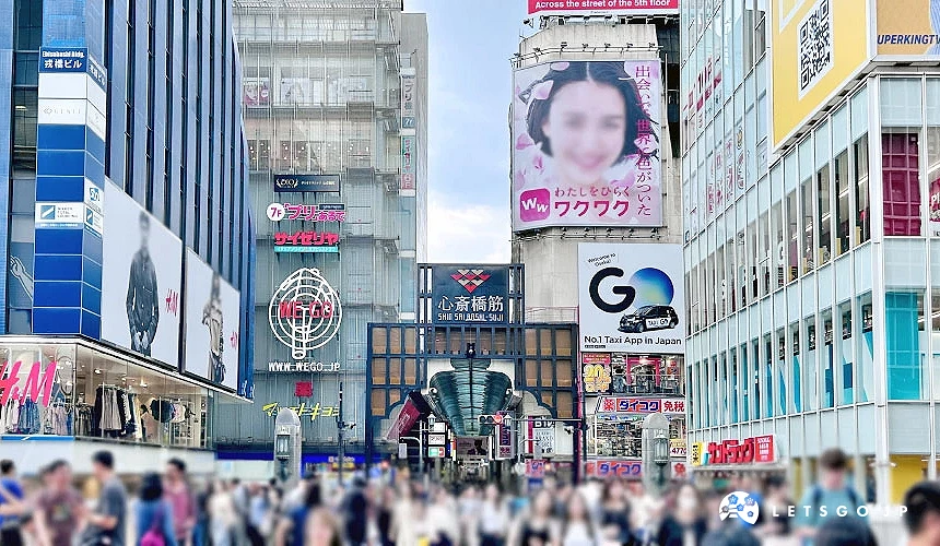 聚集大阪代表性人氣美食的道頓堀街景攝影:Angie