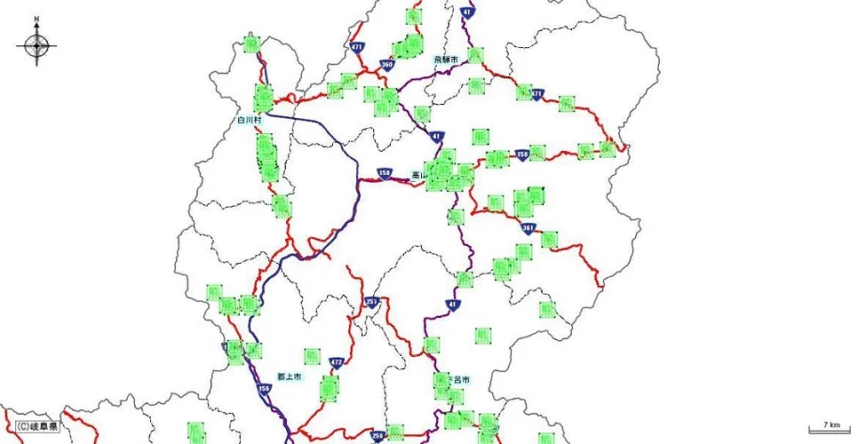 2026年岐阜縣熊出沒地圖