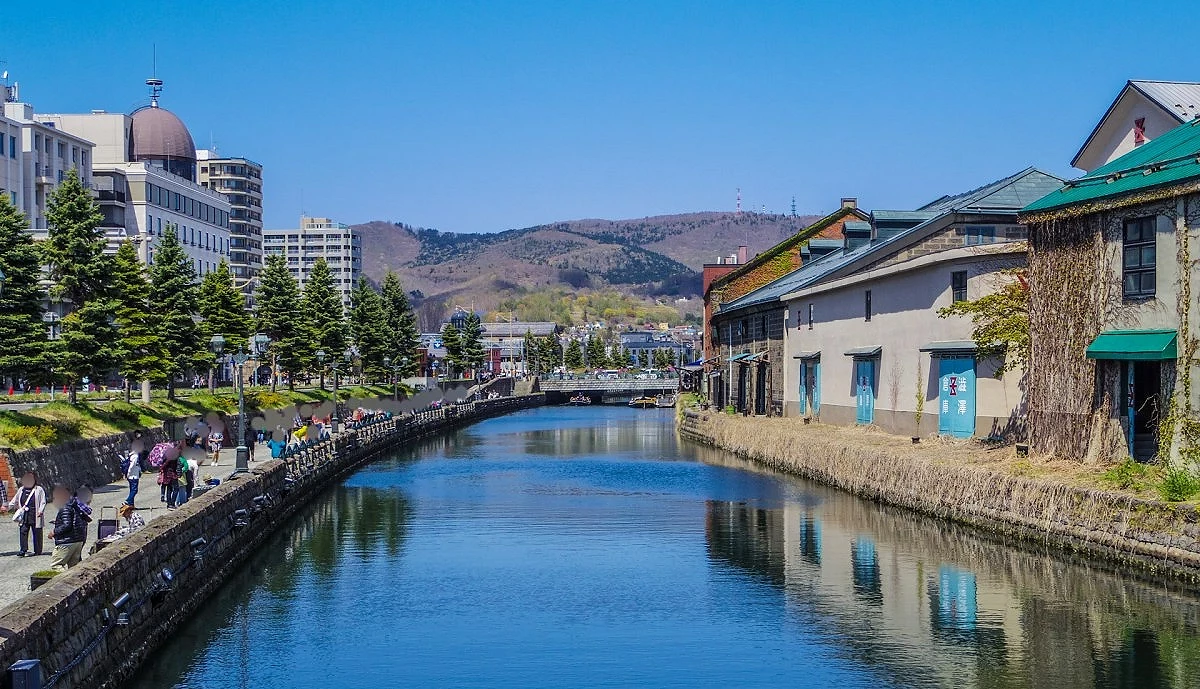 小樽運河白天景色