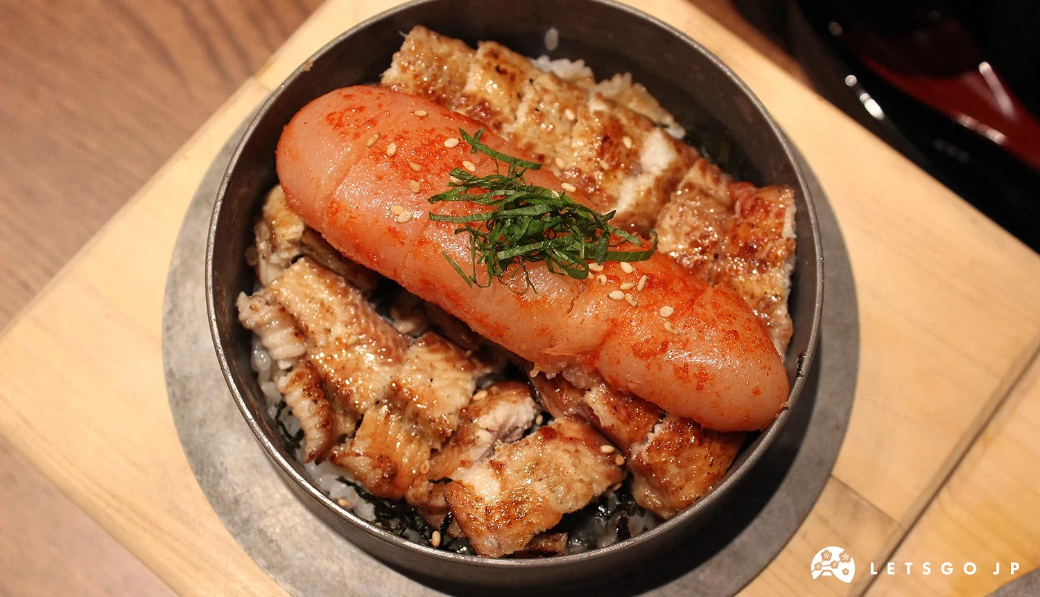 明太子白燒鰻魚釜飯