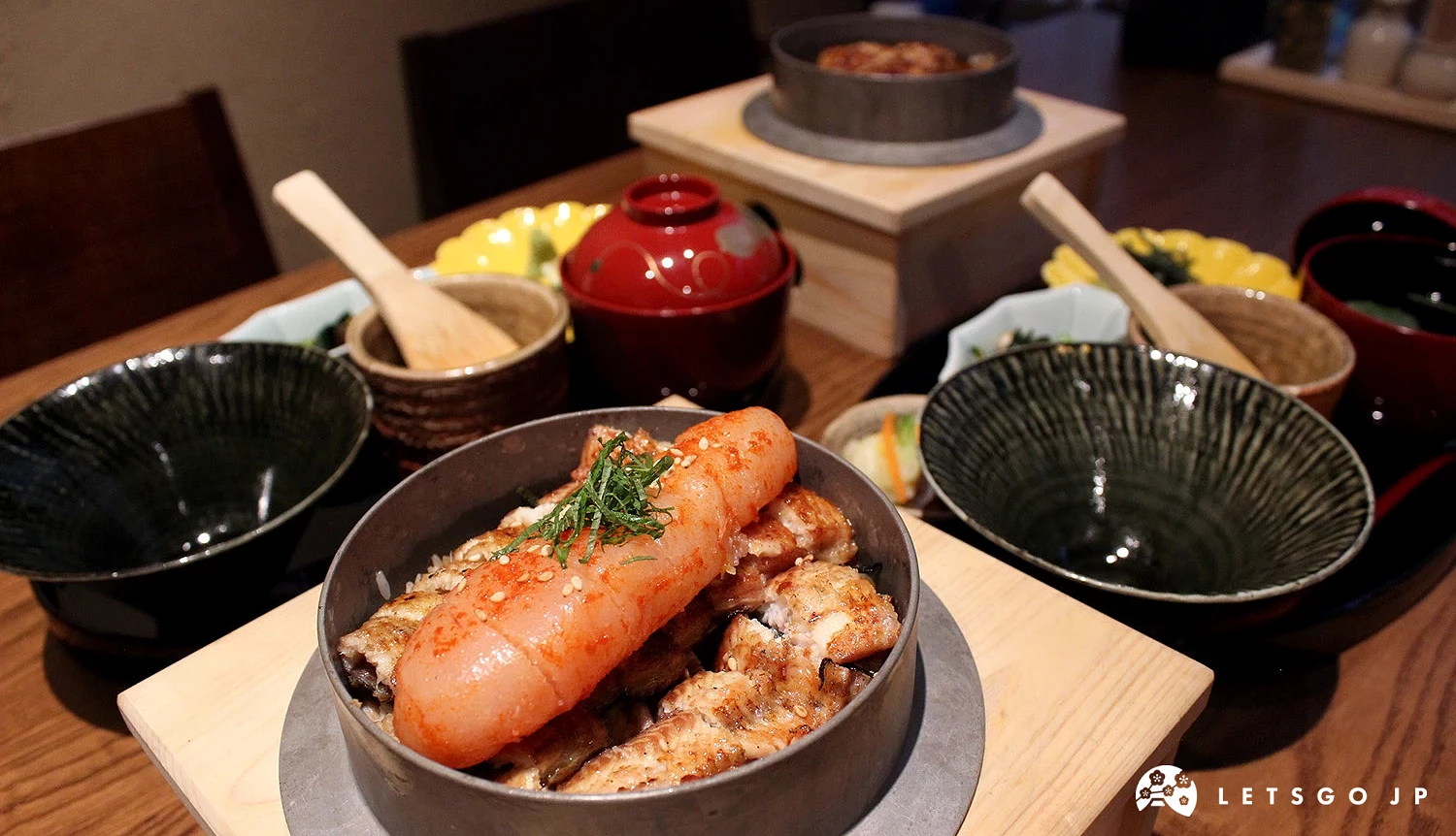 明太子白燒鰻魚釜飯