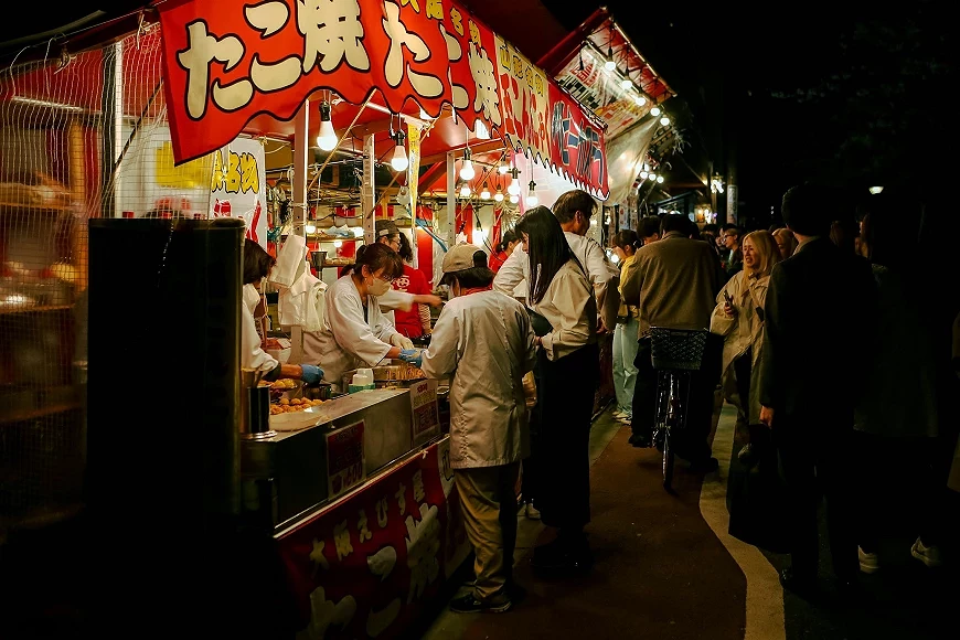 日式屋台攤販會場