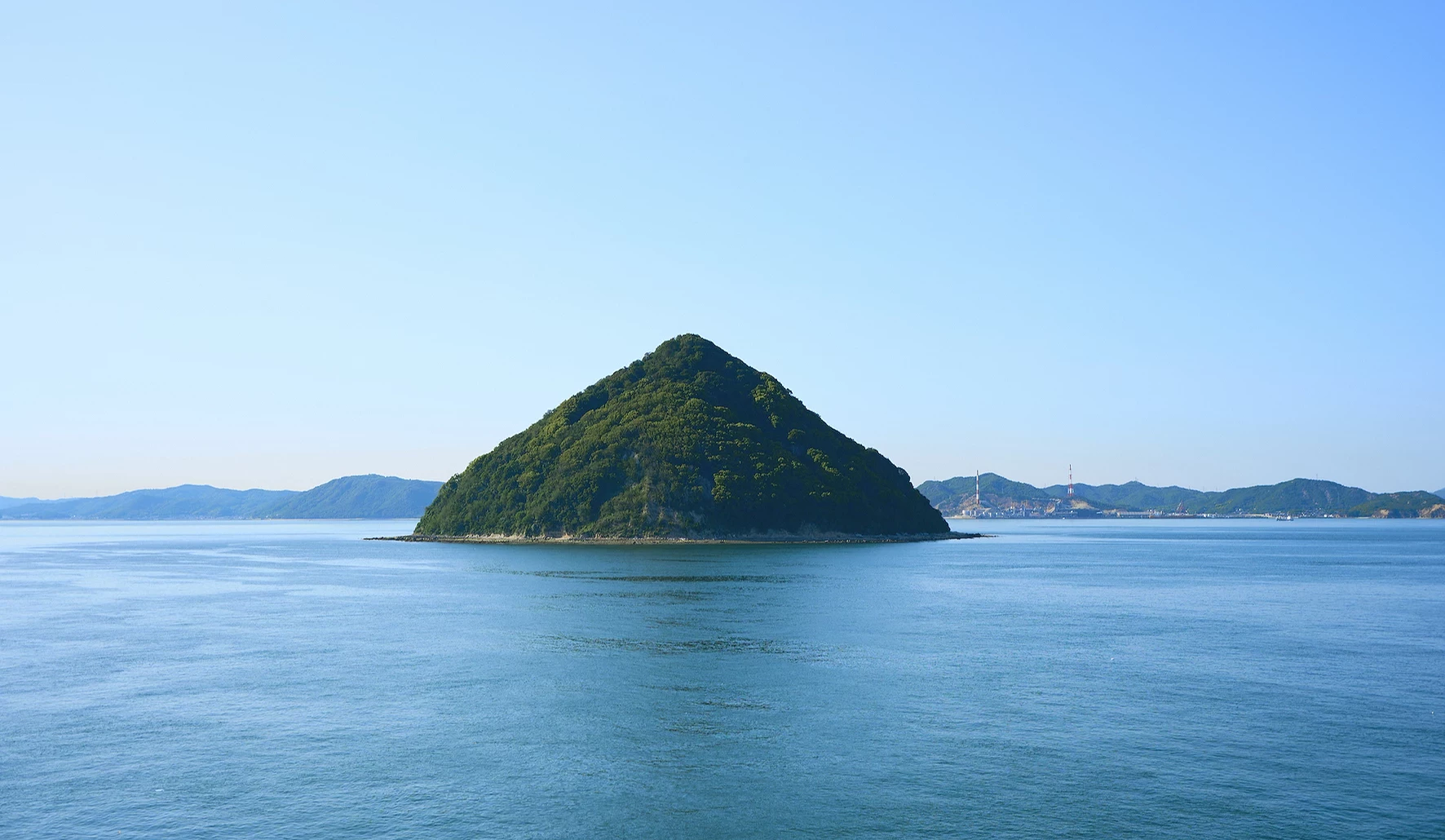 海上的小島