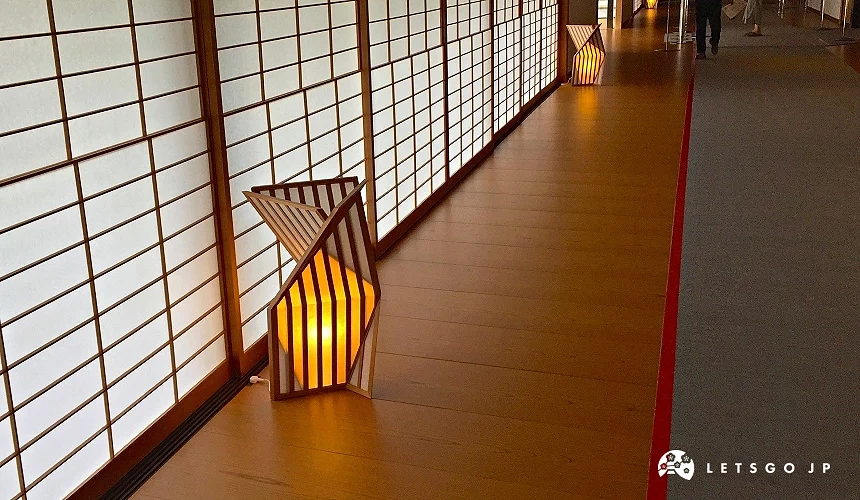 京都迎賓館館內走廊