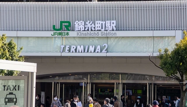 錦糸町站有 JR 線和東京 Metro 半藏門線兩大系統