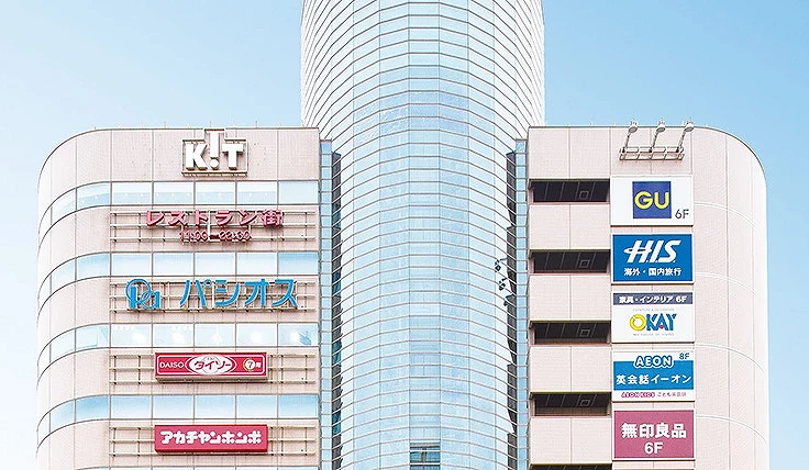 ARCAKIT 錦糸町位於 JR 錦糸町站北口旁