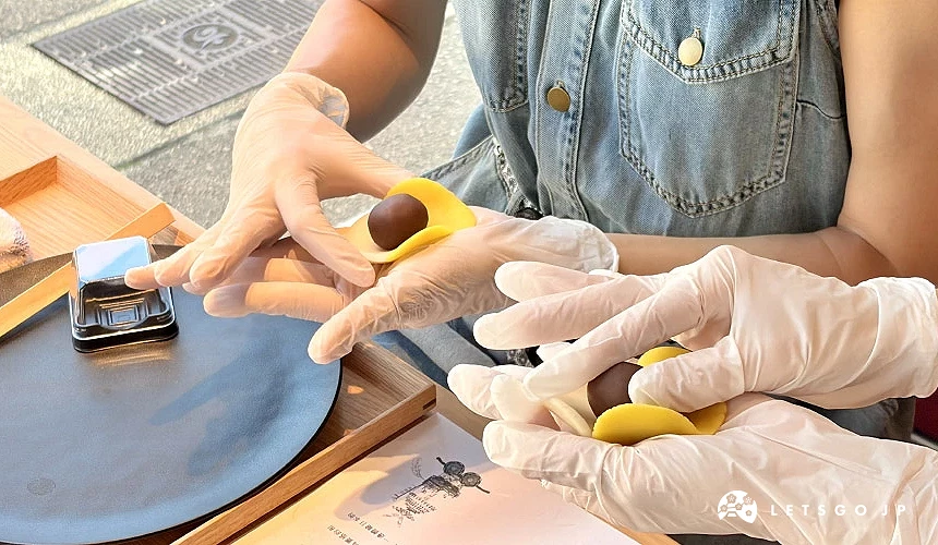 上生菓子手作體驗會由職人一步一步教學製作提供:Angie