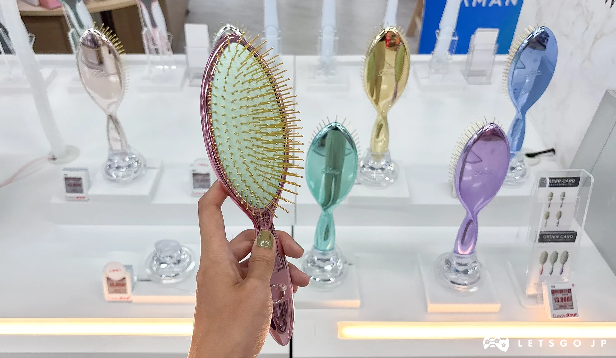 ReFa AURA 24K鍍金美髮梳