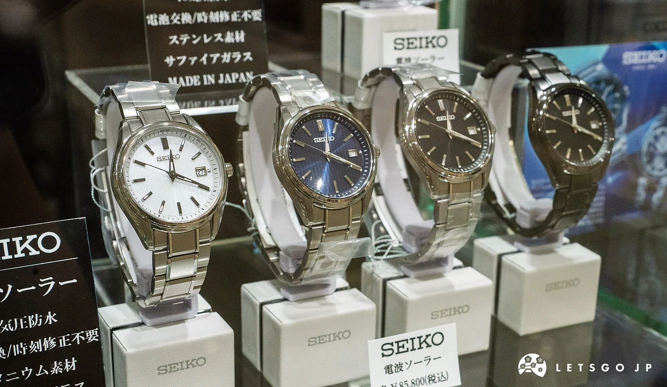 大受台灣旅客歡迎的「SEIKO」手錶