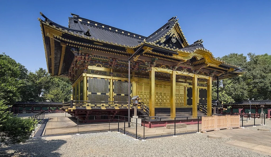 上野東照宮 金色殿 唐門