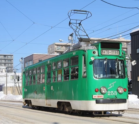 札幌路面電車外觀兼具復古與現代