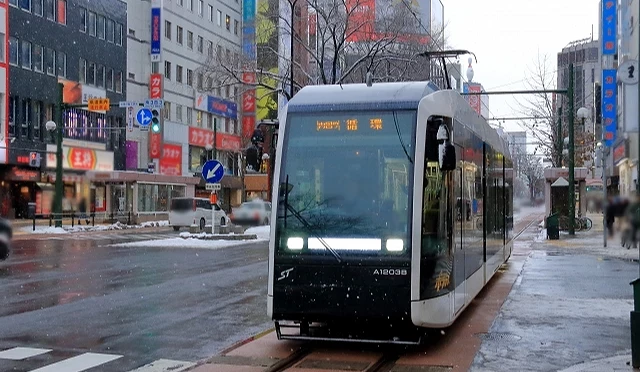 新型低底盤的路面電車