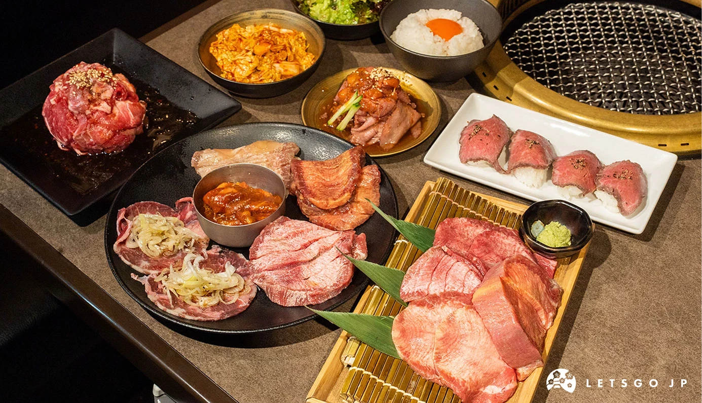 「一心Tansuke 阿美橫丁店」提供多種口味牛舌燒肉的吃到飽