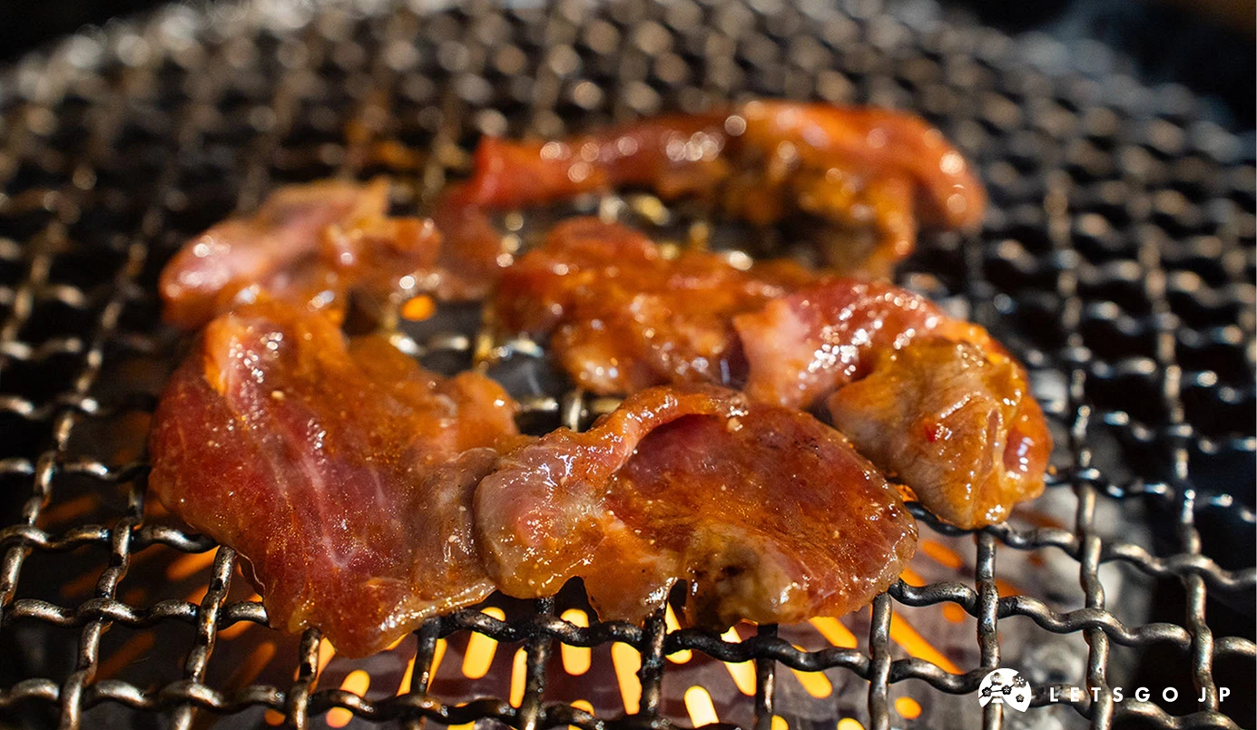 牛舌根橫膈味噌(タンサガリ味噌)肉汁豐富又有嚼勁