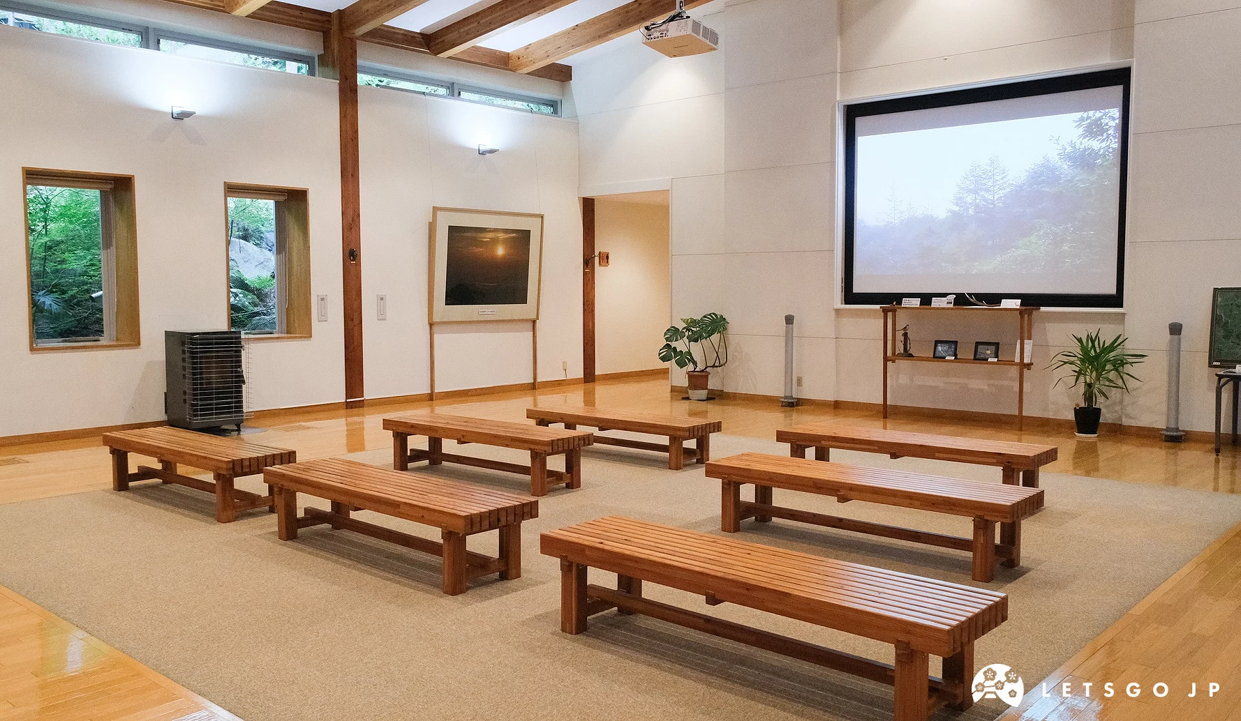 南阿爾卑斯市蘆安山岳館 白峰三山實況影像