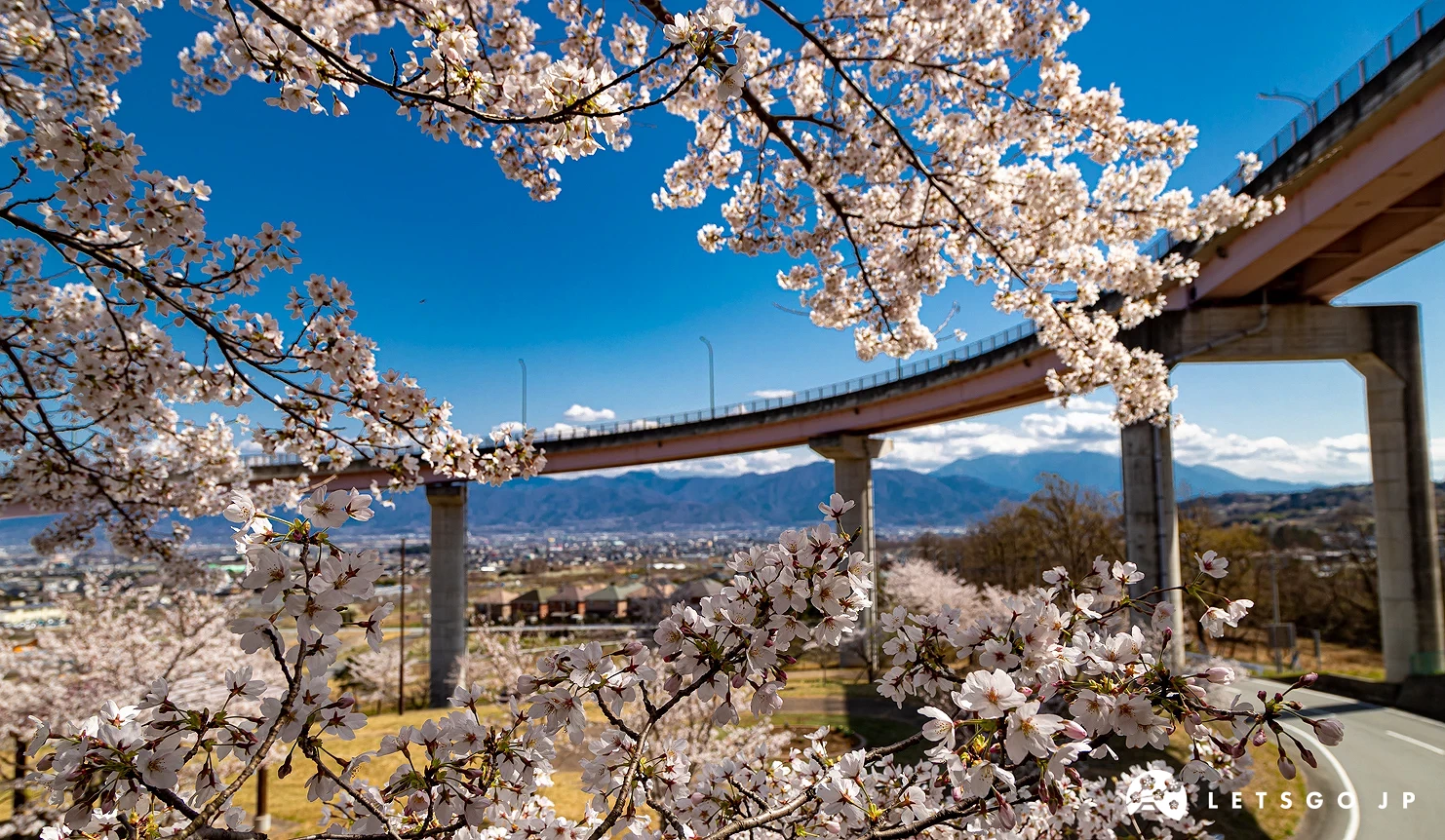 南阿爾卑斯市 桃花橋