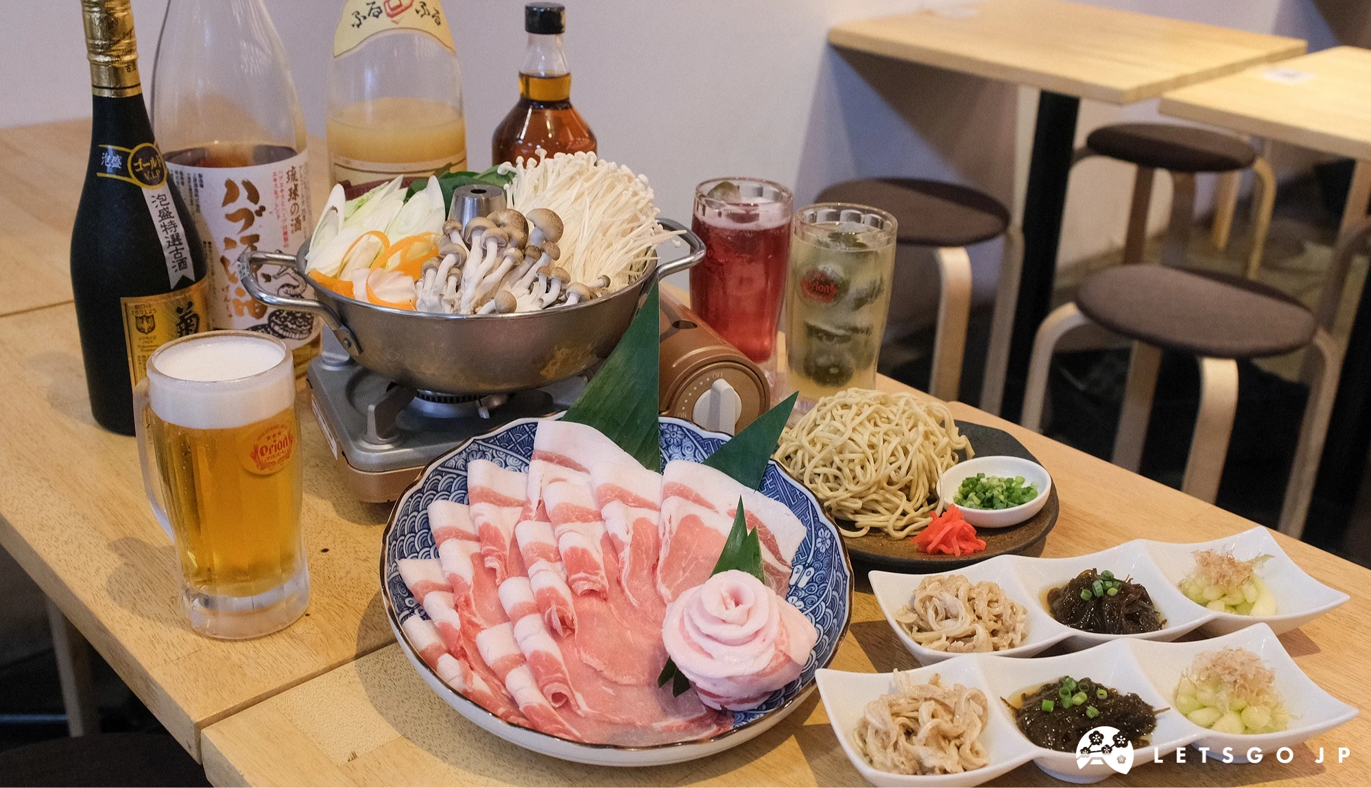 沖繩國際通屋台村 島唄Live屋台村Ashibinaa餐點
