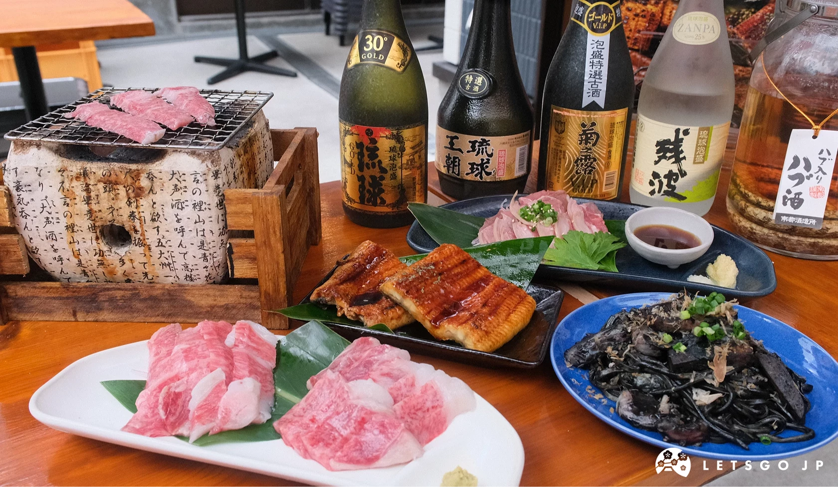 牧志下町屋台村 夢夏農場 料理集合