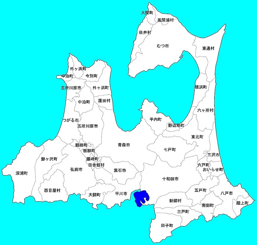 青森縣地圖