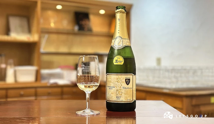 安心院葡萄酒工房的氣泡葡萄酒攝影:Angie