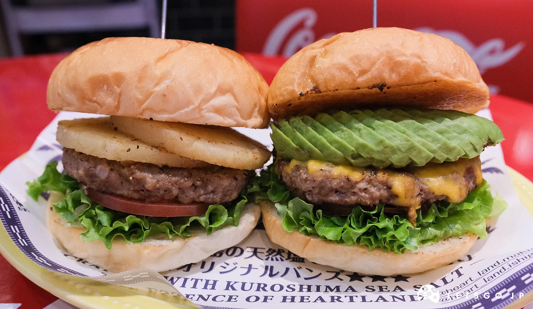 沖繩「MAKISHI CARNIVAL」內的 Burger shop Heart Land店鋪外觀