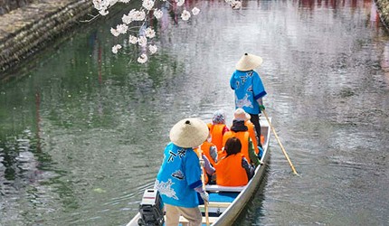 名古屋附近的推薦玩半日的西美濃文青小鎮大垣可體驗川上泛舟賞櫻