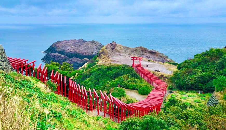 山口縣必訪景點推薦元乃隅神社海邊千本鳥居