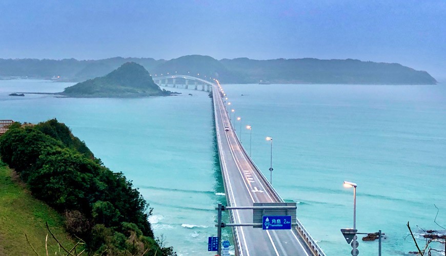山口縣必訪景點推薦角島大橋死前必去景點