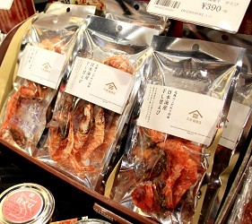 久世福商店才買得到的北陸限定商品「甜蝦干」