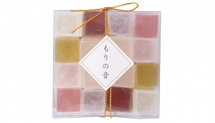 “「森林之音（もりの音）」人氣寒天小點心”