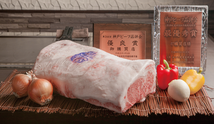 神戶三宮名店「彩 SAI-DINING」的神戶牛排特選A5等級