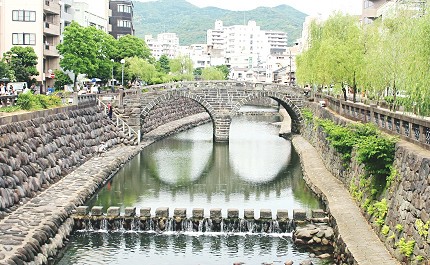 日本全國九州自由行長崎路面電車一日券搭乘教學散策景點推薦平和公園眼鏡橋出島碼頭新地中華街浦上天主堂哥拉巴園