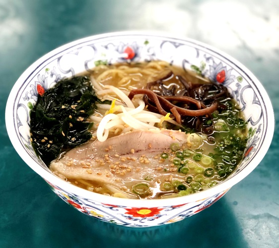 長崎佐世保必吃美食拉麵店あごら~めん的飛魚拉麵