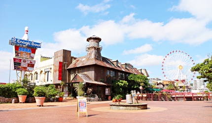 “沖繩自由行住宿公寓式飯店Monpa美濱美國村日落海灘