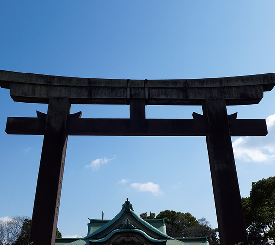 本殿前鳥居