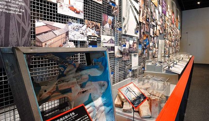 神戶親子寓教於樂景點推薦「人與防災未來中心」（人と防災未来センター）西館3F震災記憶樓層