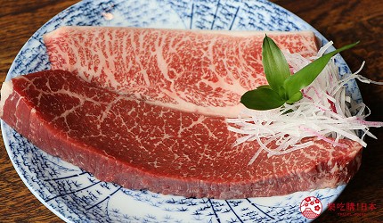 神戶三宮和牛推薦「寅松の肉たらし」的神戶牛與黑毛和牛