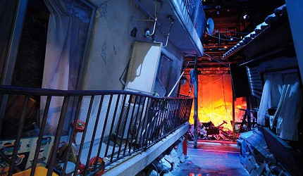 神戶親子寓教於樂景點推薦「人與防災未來中心」（人と防災未来センター）的災難現場重現