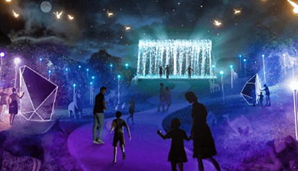 京都琉璃溪溫泉公園 ILLUMIERE Synesthesia Hills