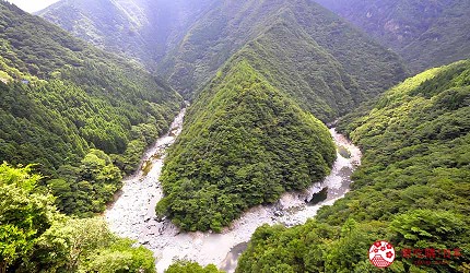 四國自由行搭乘觀光巴士「KOTOBUS IYA VALLEY」前往德島祖谷（夏季）