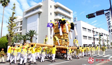 四國愛媛新居濱市景點太鼓祭