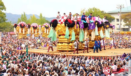 四國愛媛新居濱市景點太鼓祭