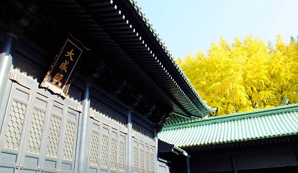 大成殿週末及例假日會開放參觀