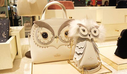 「kate spade」推出的貓頭鷹包包