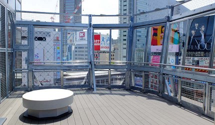 澀谷涉谷站前十字路口拍攝推薦景點,MAGNET by SHIBUYA 109 屋上庭園的展望台「CROSSING VIEW」